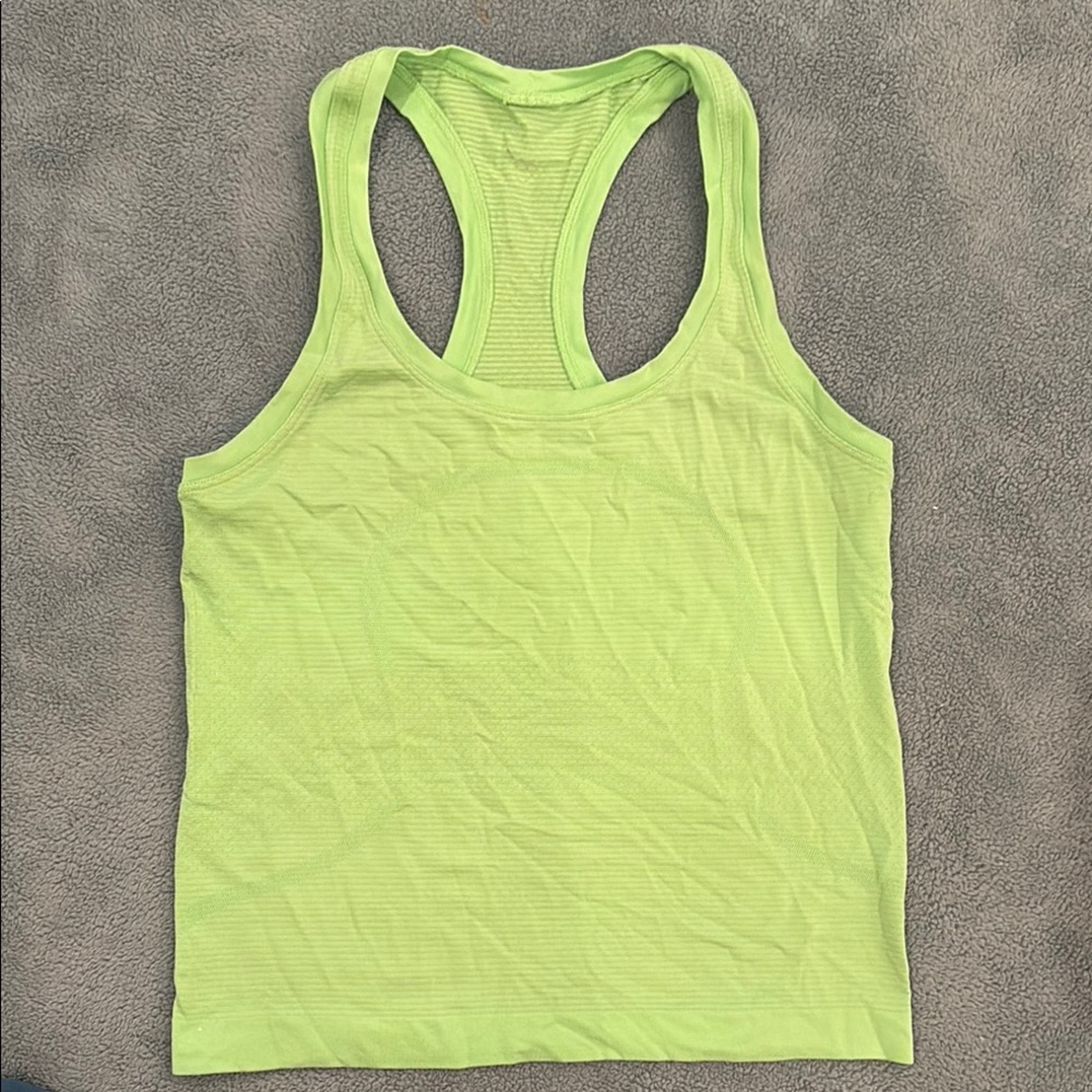 Bright Lime Green Tank Top